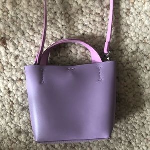 👩🏻‍🎤Urban Outfitters Lavender Vegan Leather Bu…
